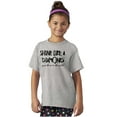 thumbnail image 4 of Shine Like Diamond Sparkle Unique Girls Kids T Shirt Tees Teen Brisco Brands L, 4 of 6