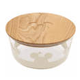 thumbnail image 3 of Disney Parks Mickey Icon Glass Food Storage Container New with Tag, 3 of 3