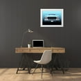 thumbnail image 3 of Gube, Beate 24x19 White Modern Wood Framed Museum Art Print Titled - US classic car F150 Pickup truck 1978, 3 of 4