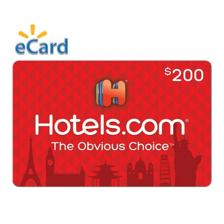 Hotels.com $200 Gift Card (email Delivery) (Best Hotel Gift Cards)