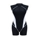 thumbnail image 5 of TaTaai Women's Long Sleeve Athletic Swimsuit, Solid Color Zipper Front Rash Guard with Slim Fit, Sporty Beach Attire for Water Activities, Holiday Season and Poolside Training Gift, 5 of 9