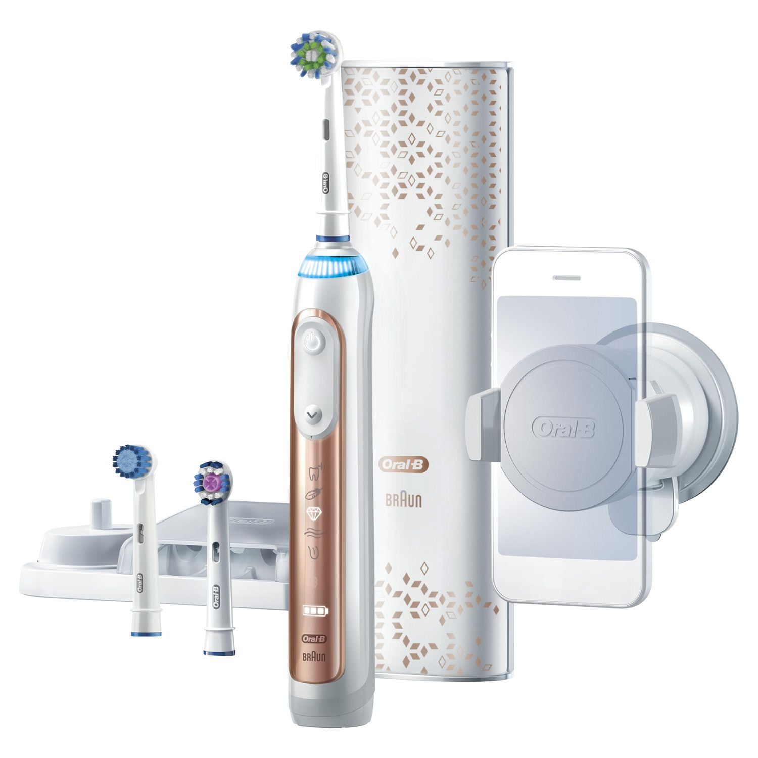 OralB Genius 8000 Electric Rechargeable Toothbrush Powered by Braun