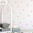 thumbnail image 3 of Pegatinas de pared para bebés y niños, pegatinas de pared para niñas para dormitorio, sala de estar, cocina, baño, decoración de pared (punto rosa, 36 piezas), 3 of 5