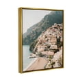 thumbnail image 3 of Stupell Cinque Terre Coastal Town Scenery Landscape Photography Gold Floater Framed Art Print Wall Art, 3 of 6