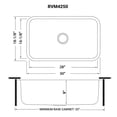 thumbnail image 4 of Ruvati RVM4250 30 in. Undermount 16 Gauge Stainless Steel Kitchen Sink Single Bowl, 4 of 13
