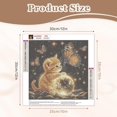 thumbnail image 3 of TRAHOO-Cat Diamond Painting Kits for Adults, Animals Diamond Painting, DIY 5D Diamond Painting Cat Butterfly, Diamond Art Kits Picture Craft for Home Wall Decor, 30x30cm, 3 of 4