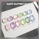 thumbnail image 2 of Set de esmaltes de uñas GAOY Cat Eye Gel con imán, 6 colores, 7,3 ml, 2 of 6