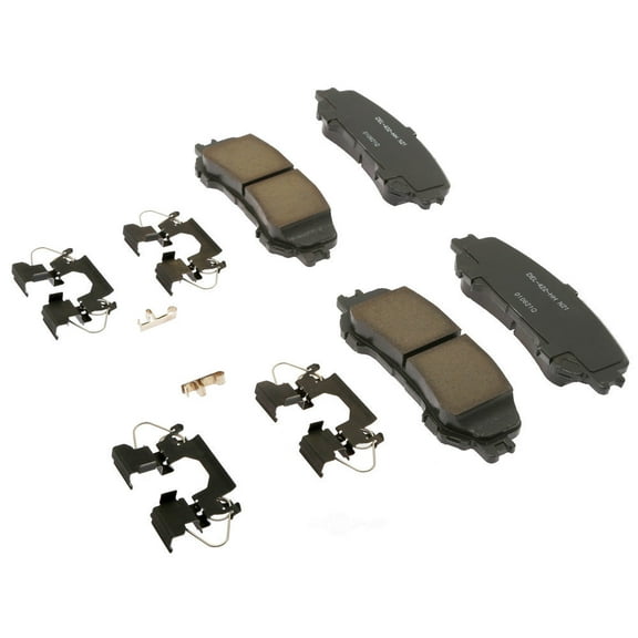 ACDelco 17D2032CHF1 Ceramic Disc Brake Pad Fits select: 2017-2023 NISSAN TITAN