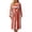 Red, variant on Women's Striped Plush Fleece Bathrobe - Thick Long Length Shawl Collar Robe with Belt and Pockets, Absorbent Cozy Lounge Wear for Winter