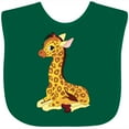 thumbnail image 3 of Inktastic Giraffe Boys or Girls Baby Bib, 3 of 4