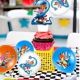 thumbnail image 4 of Zootopia Birthday Party Supplies, Party Decorations Set Include Banner, Balloons, Hanging Swirls, Cake Cupcake Toppers,  for Zootopia Party, 4 of 4
