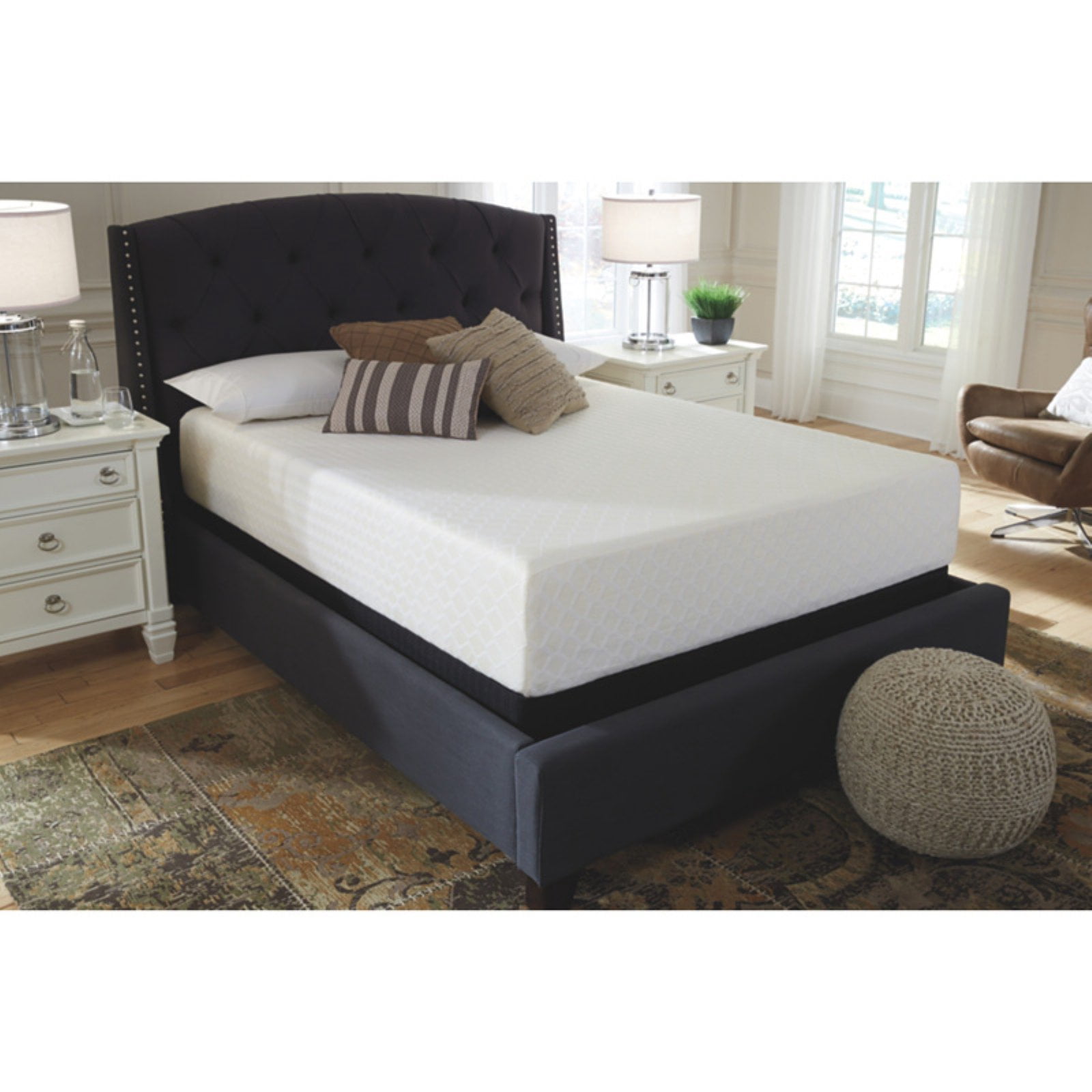 Signature Design by Ashley 12 in. Memory Foam Mattress - Walmart.com