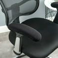 thumbnail image 4 of Stretch Arm Chair Armrest Covers computer and office and home Chair Protector Black, 4 of 7