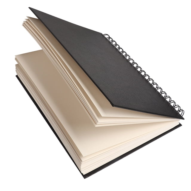 Cuaderno De Bocetos, 60 Hojas, Cuaderno De Bocetos En Espiral, Papeles De Pintura De Dibujo En Blanco, Papelería Artística Para Bocetos, Ilustración 16K ANGGREK Otros