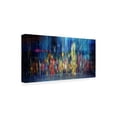 thumbnail image 2 of David Manlove 'A Blur of Memories' Canvas Art, 2 of 3