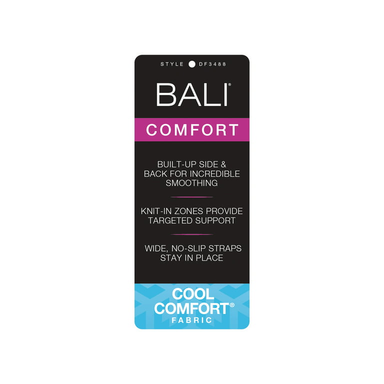 Bali Wirefree Bra Comfort Revolution ComfortFlex Fit Shaping Seamless  Adjustable 3488 