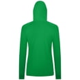 thumbnail image 3 of Women's Levelwear Kelly Green Washington Capitals St. Patrick's Day Slender Raglan Hoodie, 3 of 3