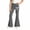 3Grey19, variant on WERYOUNG School Uniform For Girls Elastic Waist Bow Graphic Flared Leg Trousers Kids Slim Fit Back To School Pants 5-6 Years