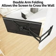 thumbnail image 5 of MOUNT PRO Full Motion Long Arm TV Wall Mount for Most 26-65 inch TVs, Max VESA 400x400mm and 77 lbs, with 37.4 inch Swivel Extension Arm, For Single Stud, 5 of 8