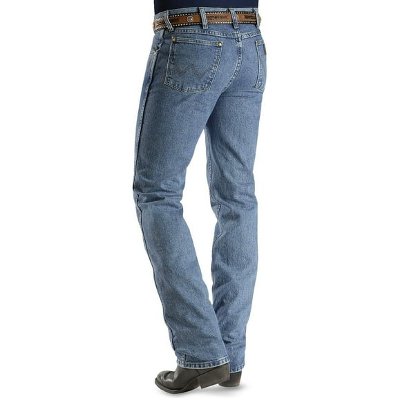 Wrangler Men's Jeans Cowboy Cut 36Mwz Slim Fit Stonewash - 36Mwzsw