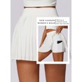 thumbnail image 7 of SLADYGLO Women Athletic Pleated Skirt with Built-in Shorts, 7 of 7
