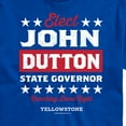 thumbnail image 3 of Yellowstone - Elect John Dutton Governor - Men's Short Sleeve Graphic T-Shirt, 3 of 6