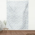 thumbnail image 3 of Ambesonne Floral Fabric by the Yard Upholstery, Flourishing Summer Roses, 10 Yards, Pale Yellow Blue Violet, 3 of 4