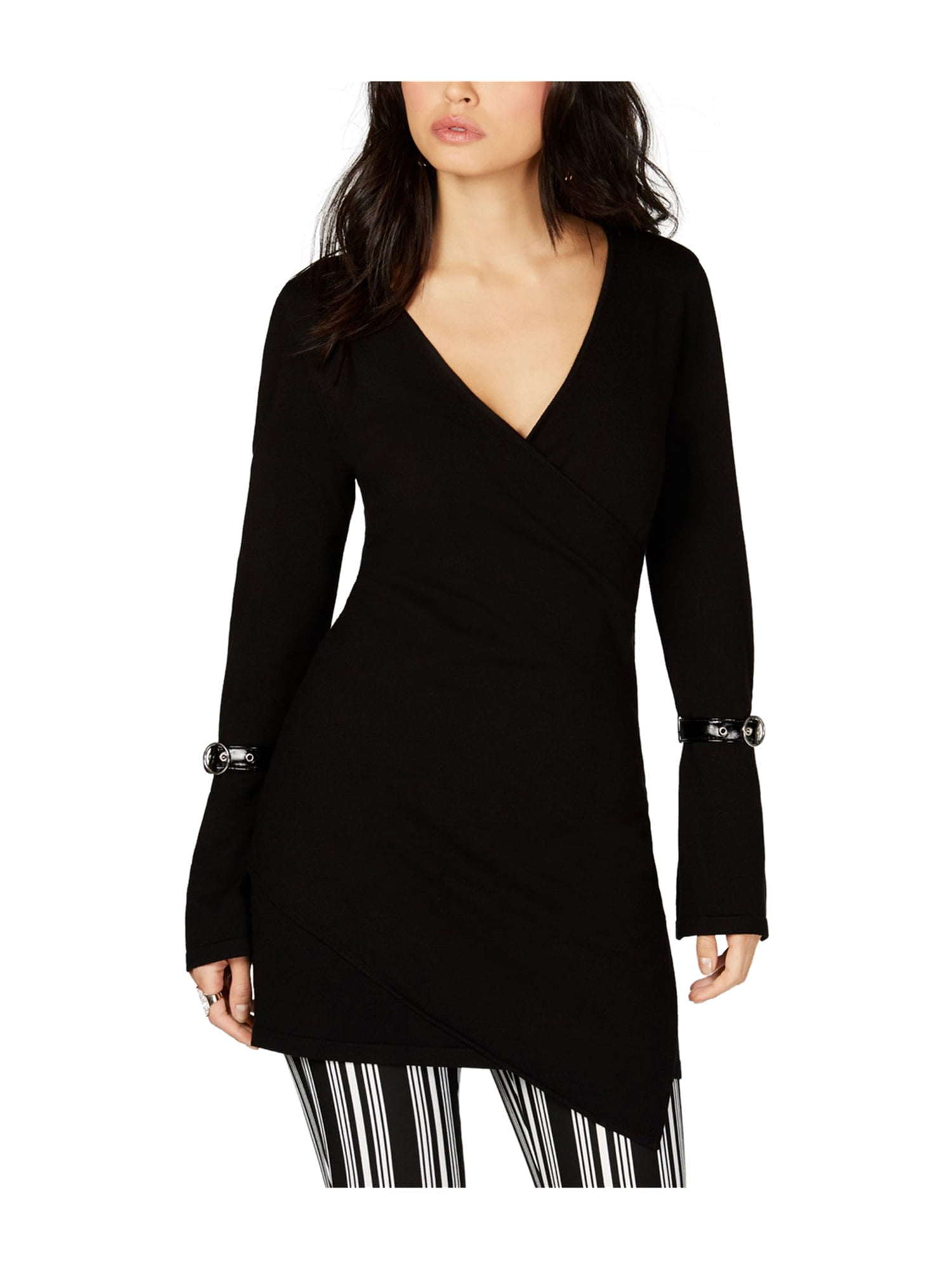 black tunic sweater