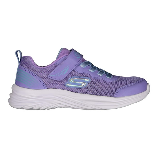 Tenis SKECHERS Niña Ajustables Transpirable Comodos Violeta Oscuro 19