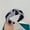 4# Black and White, variant on Houndstooth Bow Headband Temperament Hairband with Wide Edge Slim-Looking Face Headband H05