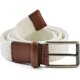 thumbnail image 1 of Cinturón tejido Perry Ellis para hombre color blanco 34, 1 of 1