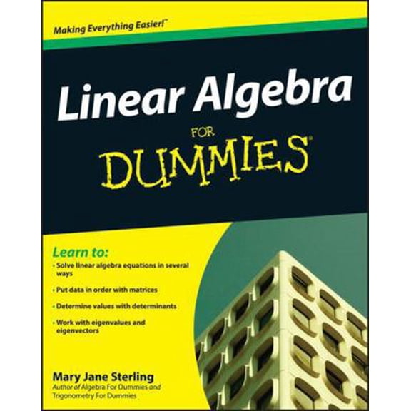 Pre-Owned Linear Algebra for Dummies (Paperback) 0470430907 9780470430903