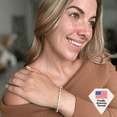 thumbnail image 6 of Cate & Chloe Katelynn 18k White Gold Plated Tennis Bracelet with Simulated Diamond Crystals for Women, 6 of 9