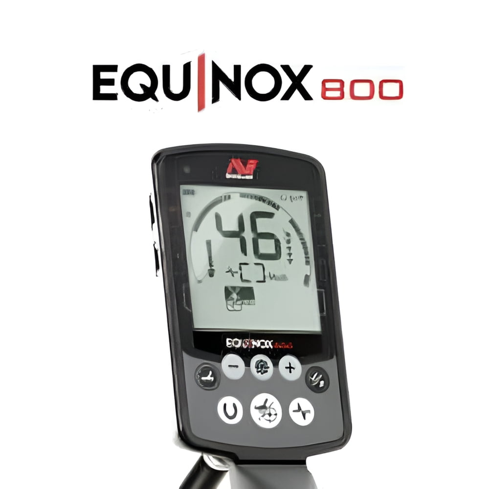 Minelab Equinox 800 Metal Detector with 6" Coil and Pro-Find 35 Pinpointer