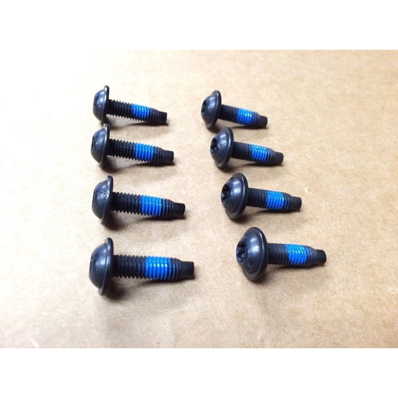 10 ea 1997 to 2006 Jeep Wrangler TJ Front & Rear Bumper End Cap Torx Screws