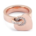 thumbnail image 1 of Youkk Titanium Mix And Match Stackable Rings For Personalized Style Statement Rings Stainless Steel Ring Rosegold, 1 of 6