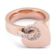 thumbnail image 1 of Anillo de Dedo de Mujer Qarigey Acero Inoxidable Plateado, 1 of 6