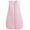 Pink, variant on BABYINABAG 1.5 TOG Summer Model Baby Sleeping Bag and Sack, Plush Minky Dot for Infants and Toddlers Size Small (3-11 mos)