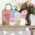 thumbnail image 5 of 2Pcs Mother's Day Decorations Light Up Gnomes Plush Decor Mothers Day Gifts, Spring Gnomes Decor Tulip Mom Gnomes Tomte Elf Decorations Birthday Gifts for Mom Girlfriend Wife Grandmother, 5 of 8