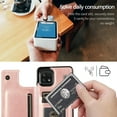 thumbnail image 3 of for Samsung Galaxy A22 5G (Not 4G) Wallet Case with Card Holder,PU Leather Kickstand Card Slots Case Double Magnetic Clasp Durable Shockproof Cover for Samsung Galaxy A22 5G Rose Gold-SK, 3 of 18