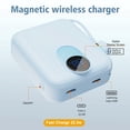 thumbnail image 6 of Baokaler Portable Charger, Smallest 22.5W 10000mAh USB C in & Out Power Bank Fast Charging, Phone Battery Pack Compatible with iPhone 17 16 15 14 Pro Samsung S24 Google iPad etc(Blue-2PK), 6 of 11