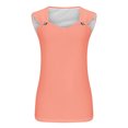 thumbnail image 4 of cfhntfmh Tank Top for Women Loose Scoop Neck Sleeveless T-Shirts Solid Color Casual Summer Basic Tunic Blouses, 4 of 4
