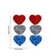 thumbnail image 3 of Pendientes de Cuelga para Mujeres Bandera Patriótica Pendientes de Mujer Rojo, Blanco, Azul 4 de Julio Pendientes de Mujer Peligrosos 4 de Julio Pendientes, 3 of 9