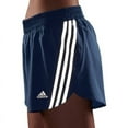 thumbnail image 3 of Adidas Women's Run Icons 3-Stripes Running Shorts HB9335 Altered Blue, 3 of 3