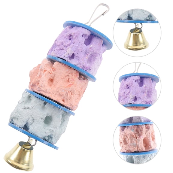 SEWCHICS Bird Parrot Teething Toy Multi 1 Set 4.5x6.7in Rich Stone