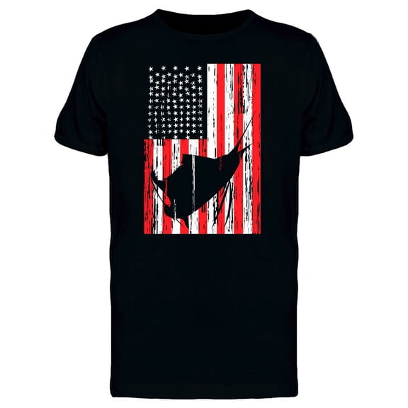 American Sailfish T-Shirt Men -Image by Shutterstock, Male 3X-Large