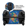 thumbnail image 4 of Lsque Animals On Noah's Ark2 Printed Luggage Cover, Travel Luggage Protector,Scratch and Dirt Resistant, Fits 18-32 Inch Luggage - Large, 4 of 9