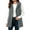 Gray#3, variant on YOIAVAIOY Women Fuzzy Fleece Hoodies Winter Warm Long Sleeve Hooded Jacket Lounge Solid Textured Cardigan Pink M