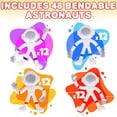 thumbnail image 2 of Figuras de astronautas ArtCreativity, minidoblables, juego de 48, 2 of 5