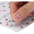 thumbnail image 7 of NOGIS Piano Keyboard Stickers for 88/61/54/49/37 Key, Bold Large Letter Piano Stickers for Learning, Removable Piano Keyboard Letters, Notes Label for Beginners and Kids, Multicolor, 7 of 7
